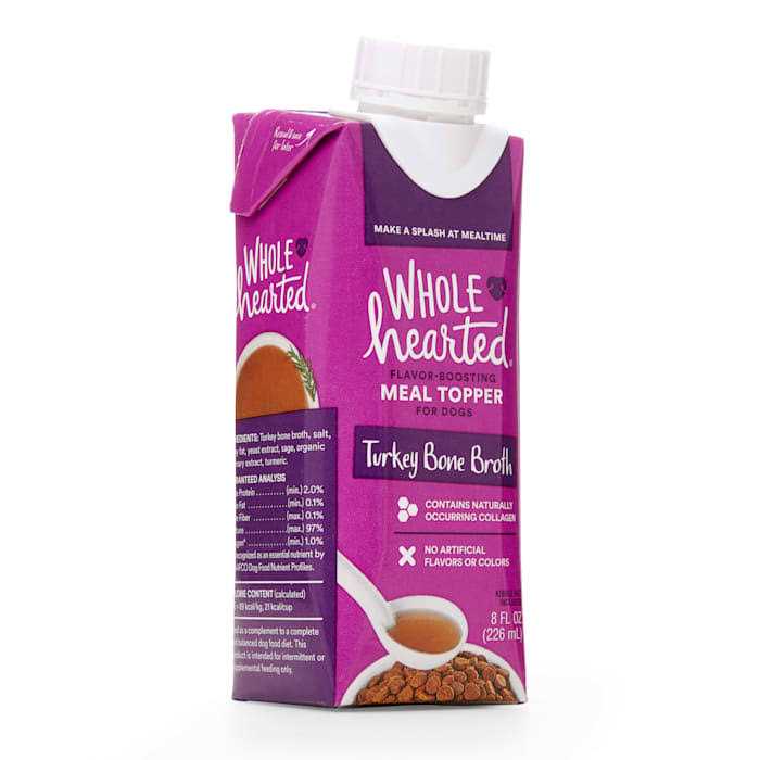 Turkey Bone Broth Dog Meal Topper E28257