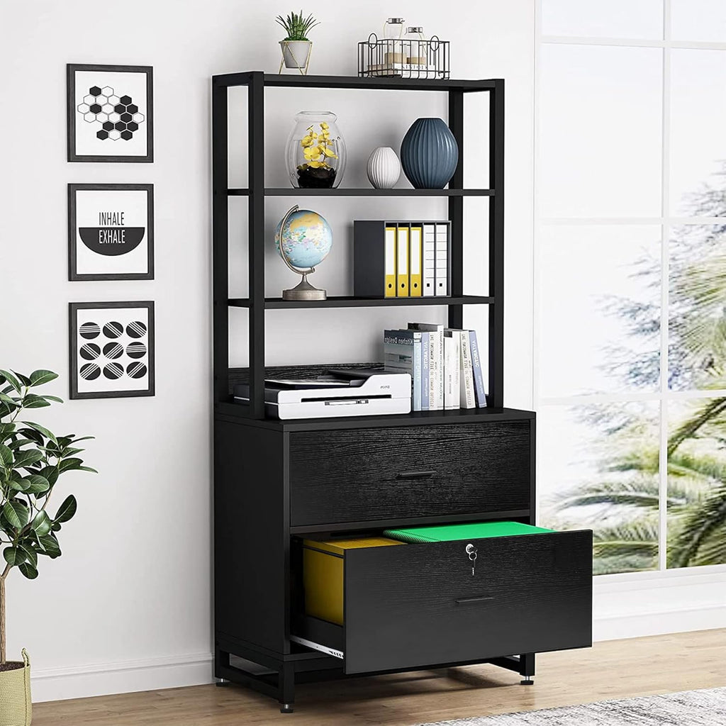 2 Drawer File Cabinet with Lock J860811