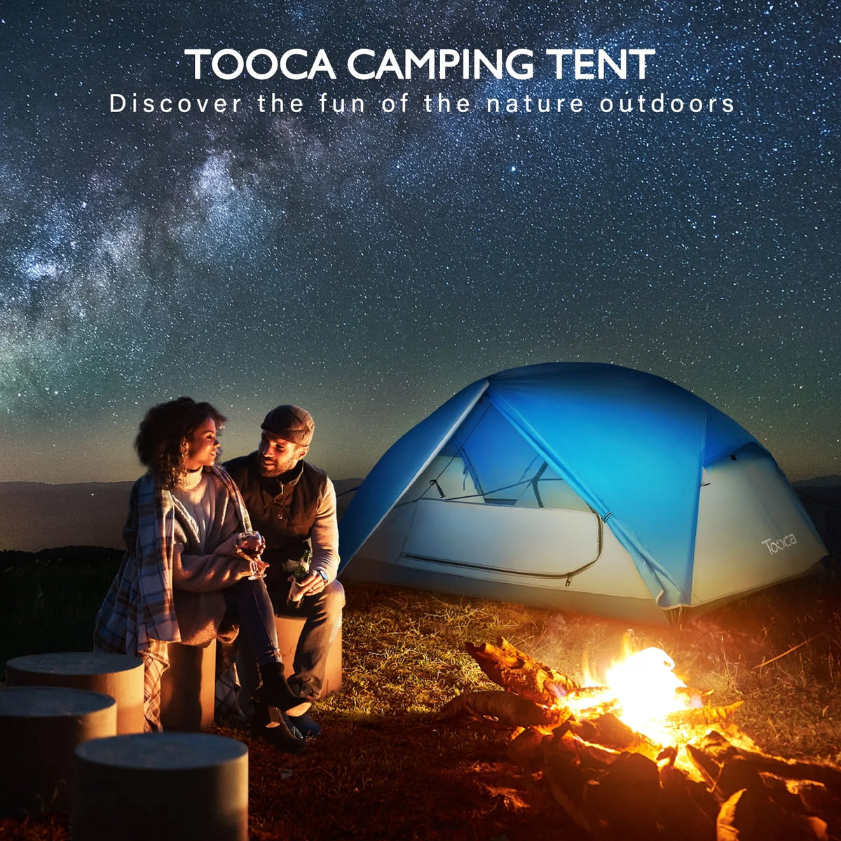 2 Person Waterproof Lightweight Camping Tent A457750