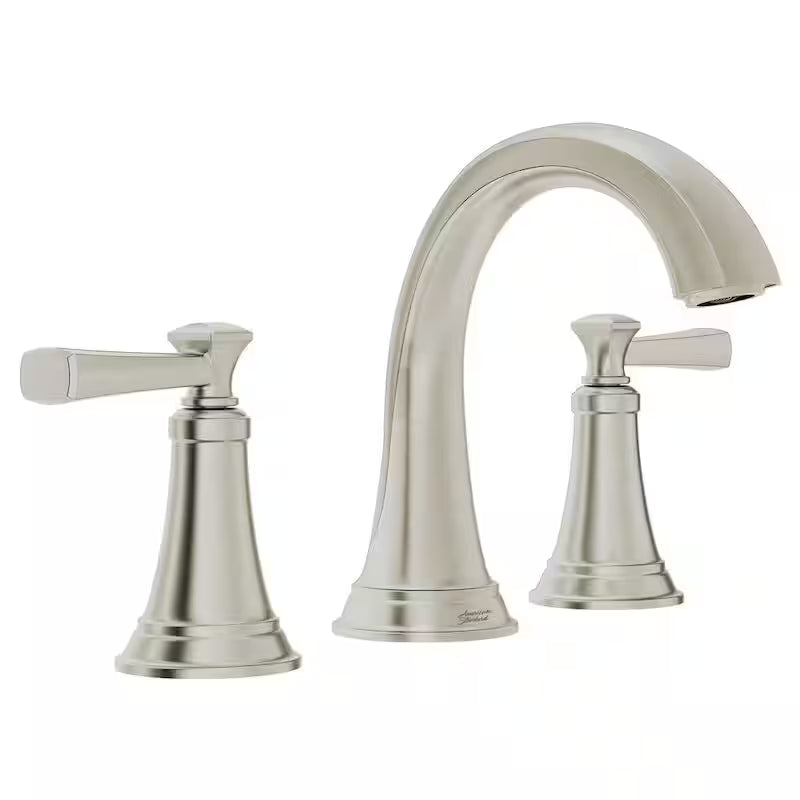 8 in. Widespread 2-Handle Bathroom Faucet in Brushed Nickel N597741