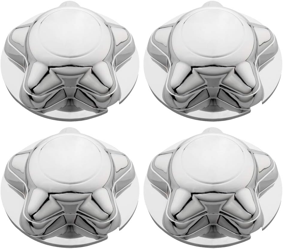 4 Packs 7 Center Cap with 5-Lug Steel Wheel Chrome R393493