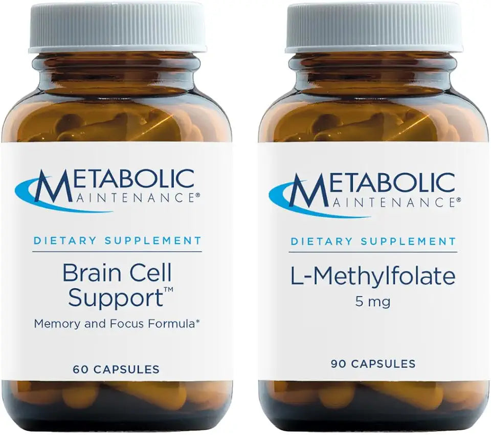 60 Caps Methylated Folate Brain Cell Support L7967
