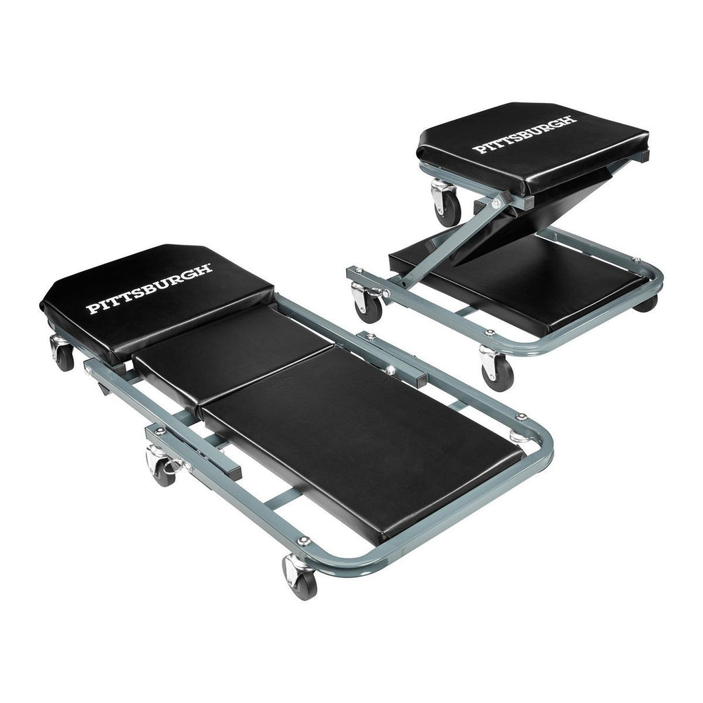 2-in-1 Mechanics Seat and Creeper F8819