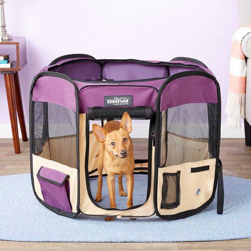 2-Door Soft Pet Playpen Y5621