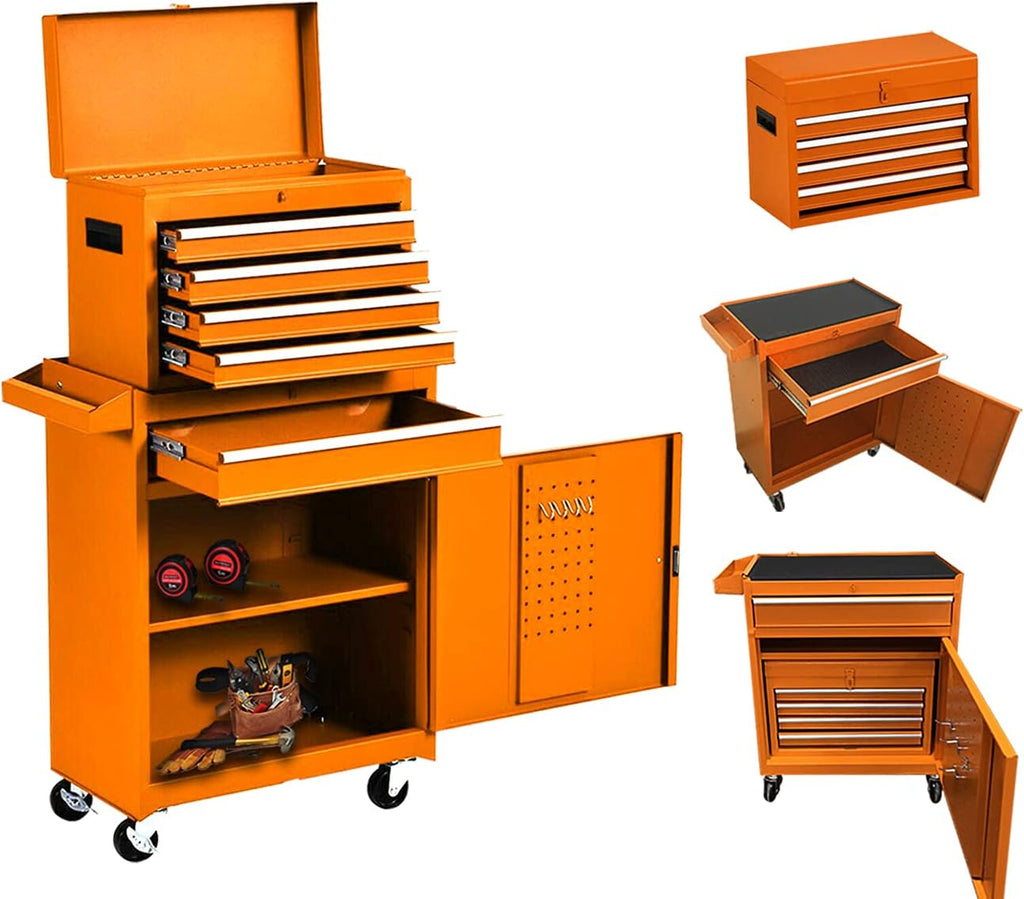 8 Drawer Rolling Tool Chest with Lock W861181