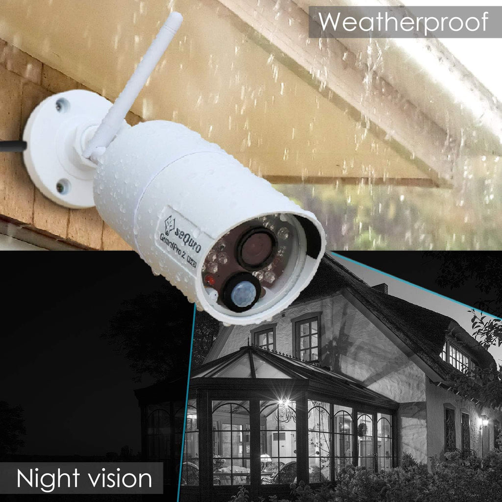 Wireless Security Camera System with Monitor B77550