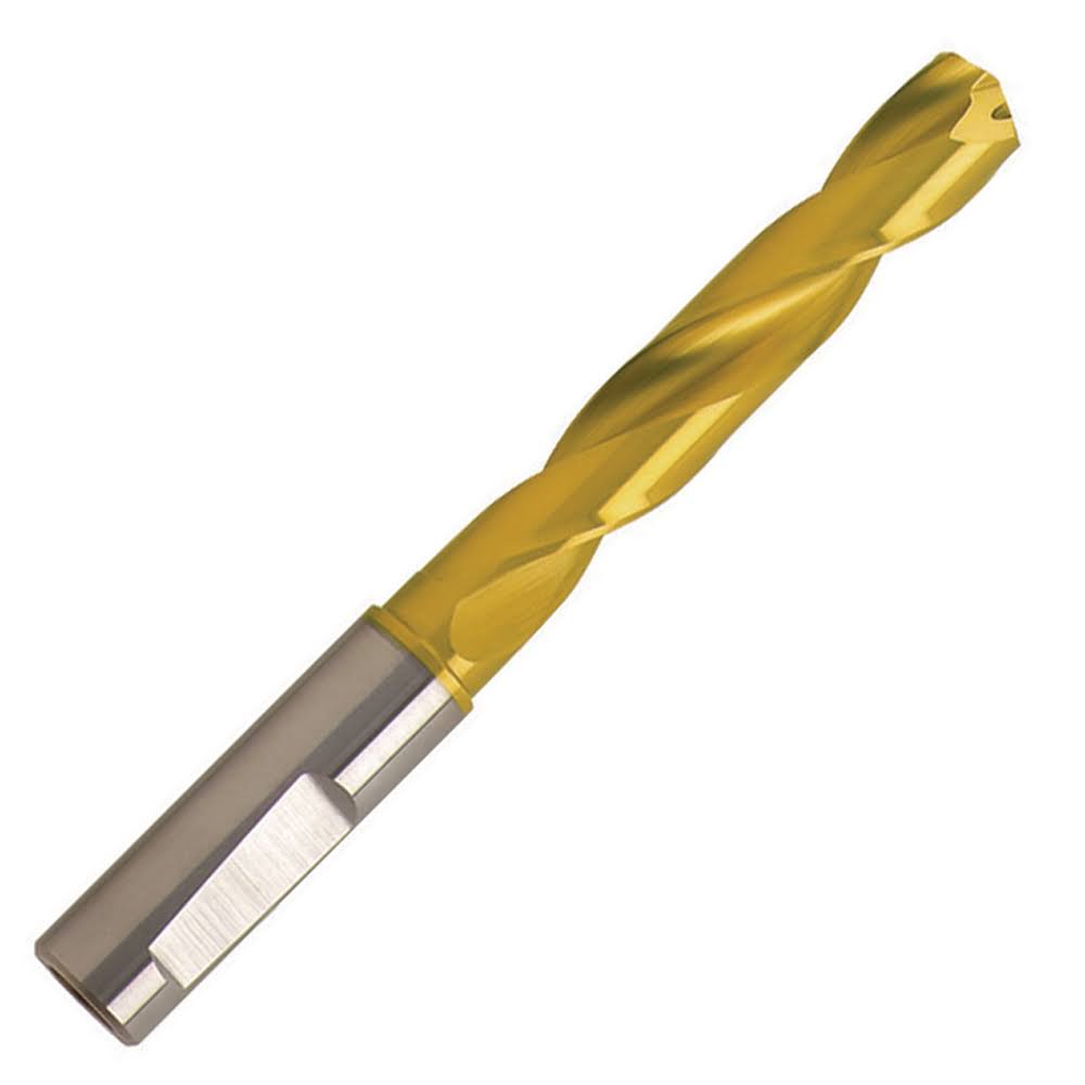 10.6mm Carbide 140° Point 5XD Tin Coolant Fed Drill N426