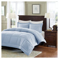 Blue King/Cal King Down Alternative Comforter Mini Set F752