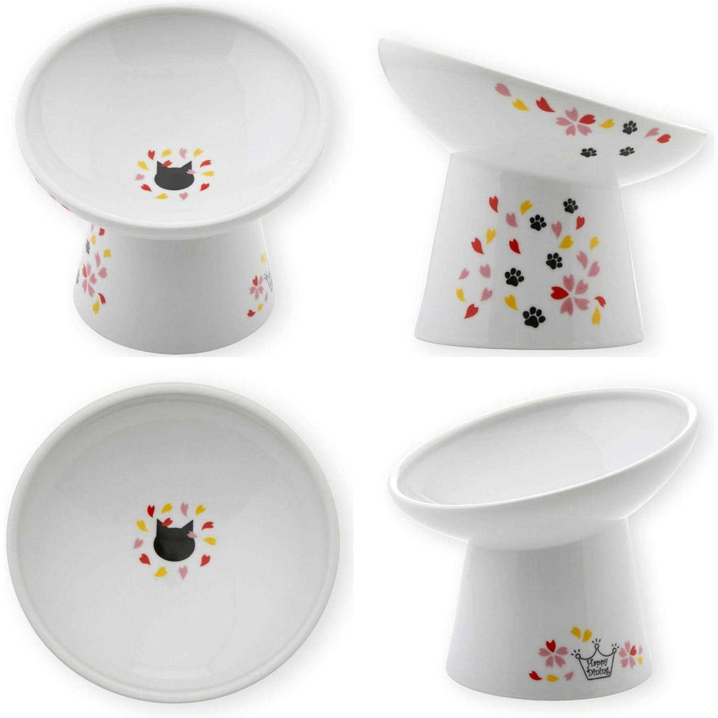 Extra Wide Raised Cat Food Bowl D224240