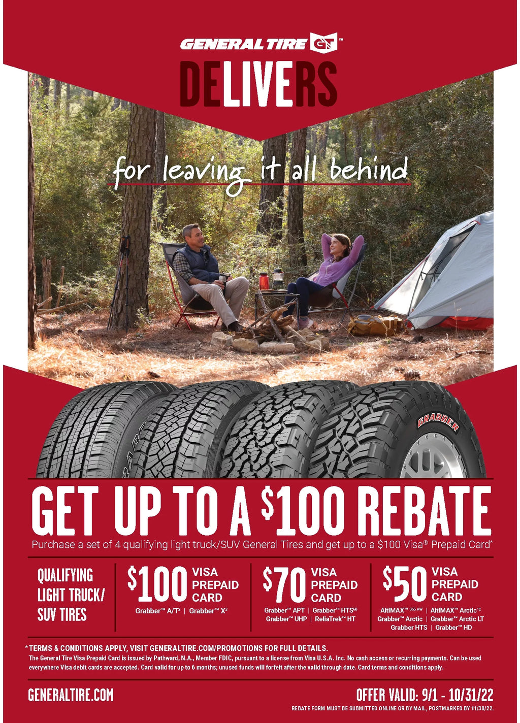 255/70R17 112S Tire V392826