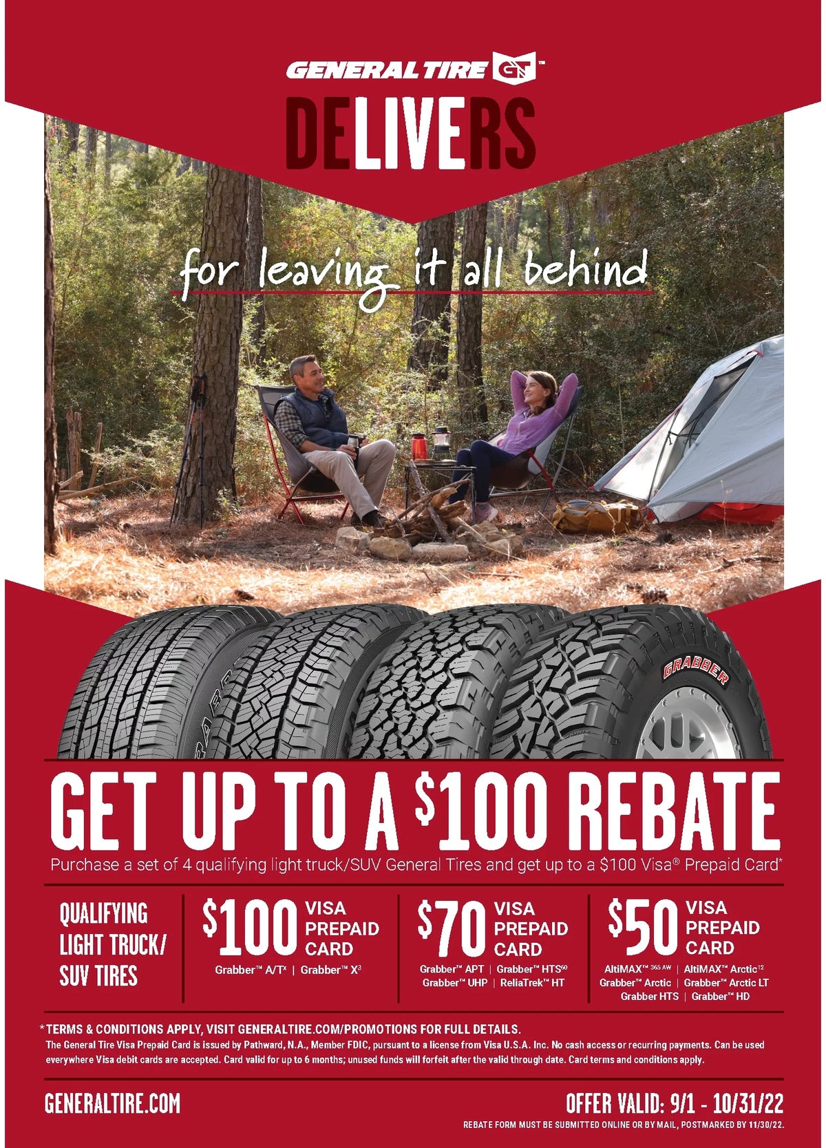 255/70R17 112S Tire V392826