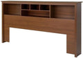 Wood King Bookcase Headboard J376