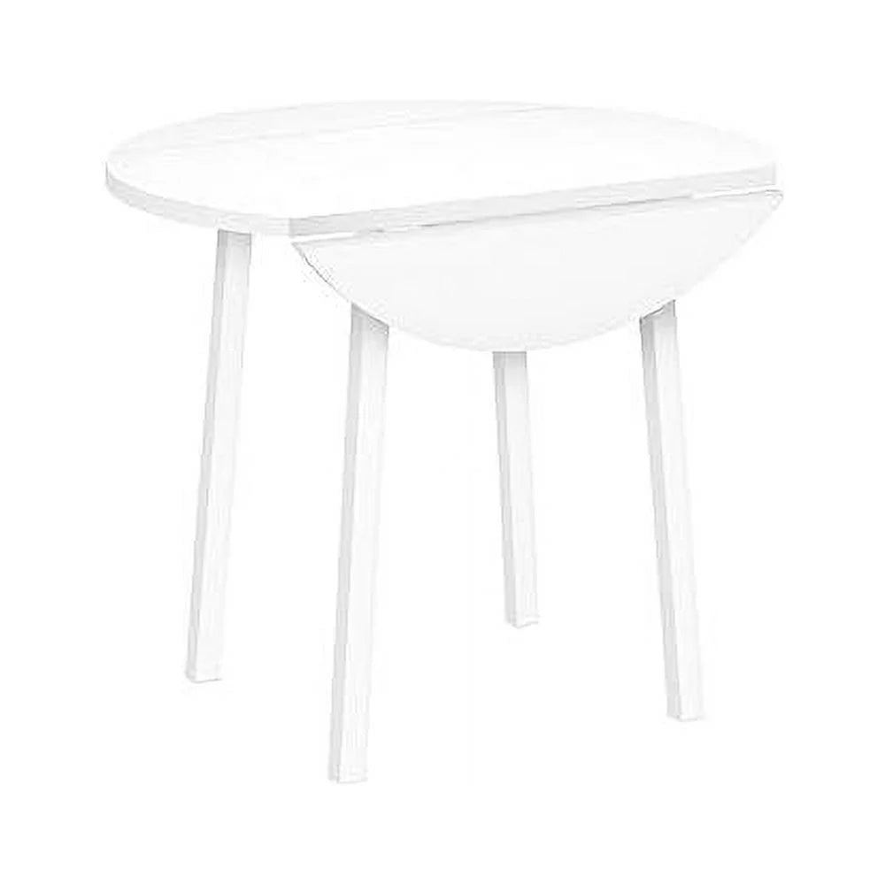 White Metal and Laminate 3 Piece Dining Set P374