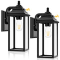 Black Outdoor Wall Sconce 2 Sets S987