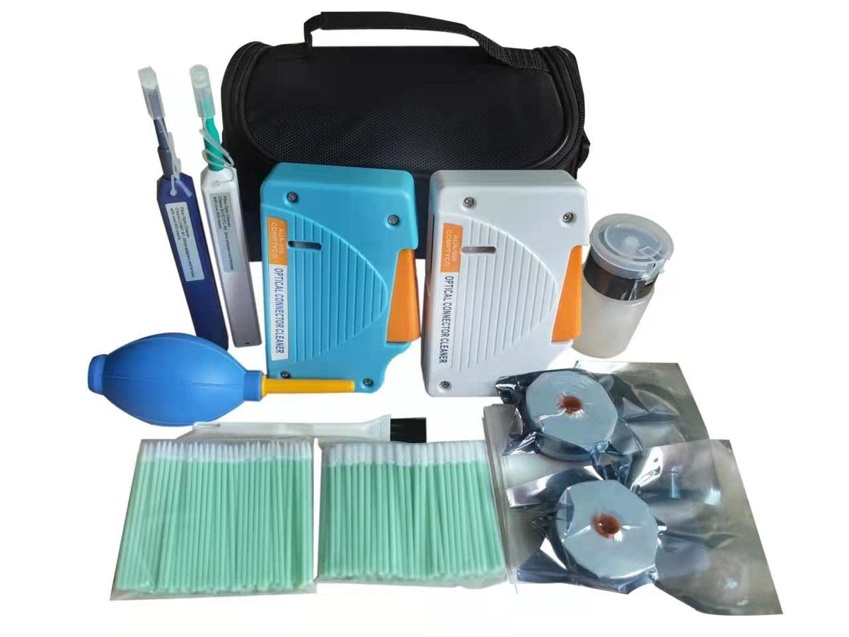 Fiber Optic Connector Cleaning Kit with 1.25mm / 2.5mm Cleaner Pens J22544