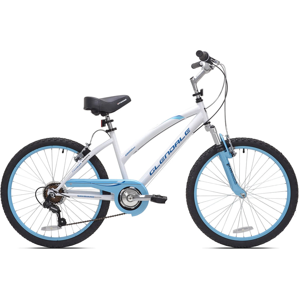 White/Blue Bike N88449