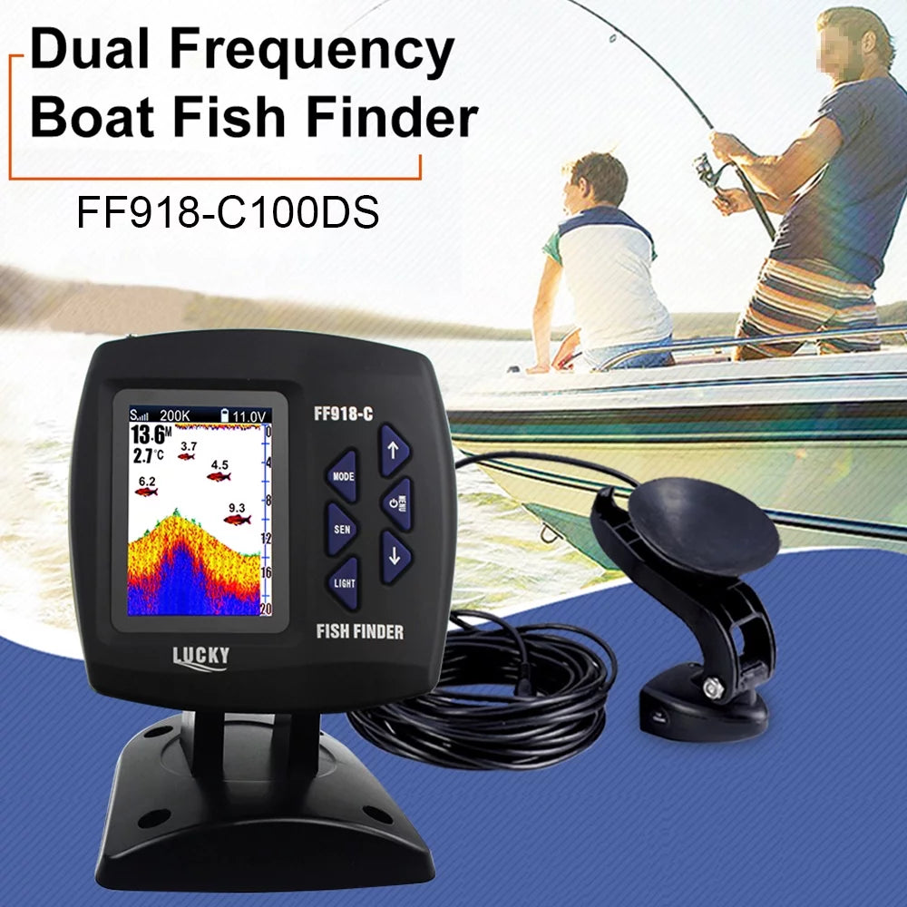 Wired Dual Frequency Fish Finder S46535