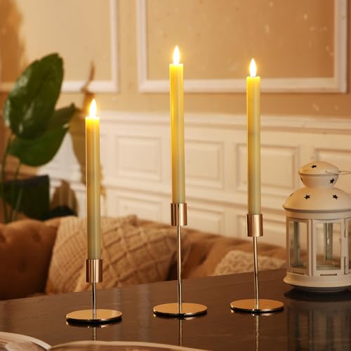 36 Pcs Matte Black Metal Candle Holders P637