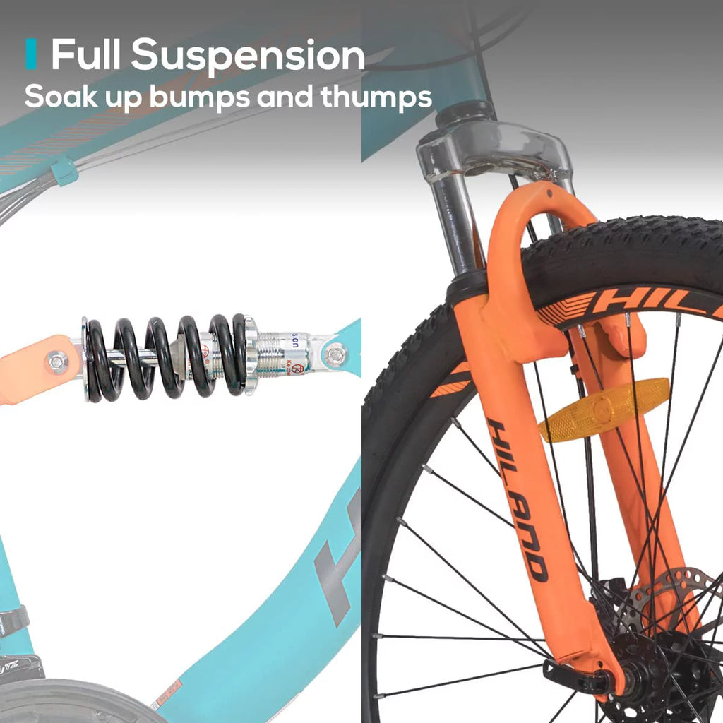 Full-Suspension 21 Speeds 26 Inch Wheels Mountain Bike S288