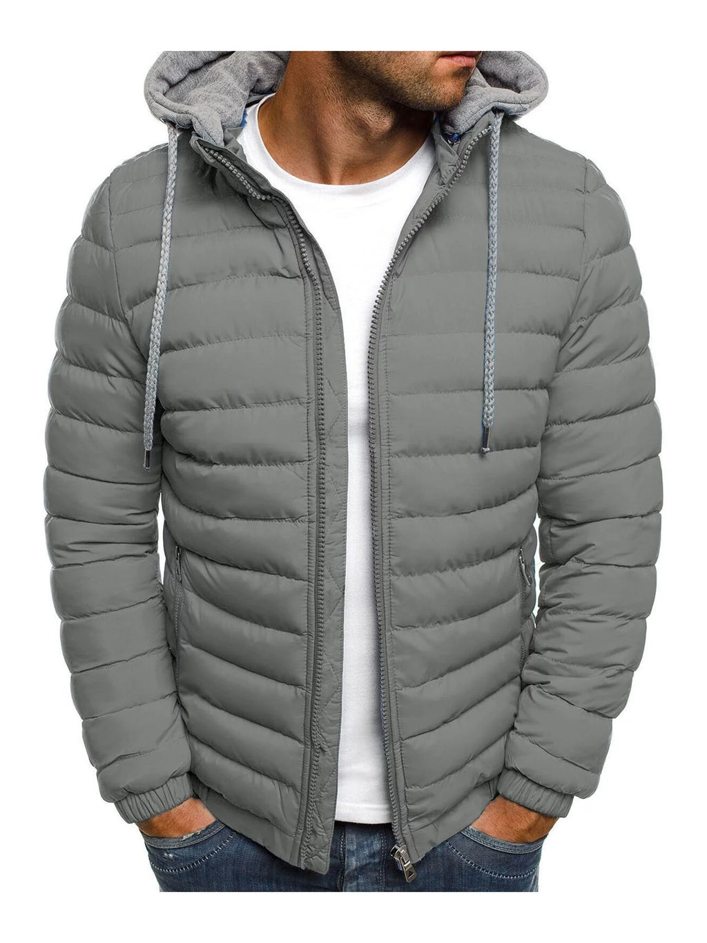 Lightweight Hooded Zip Up Jacket R687