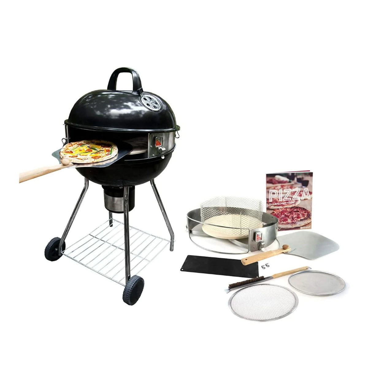 Black Pizza Kit for Kettle Grills B788