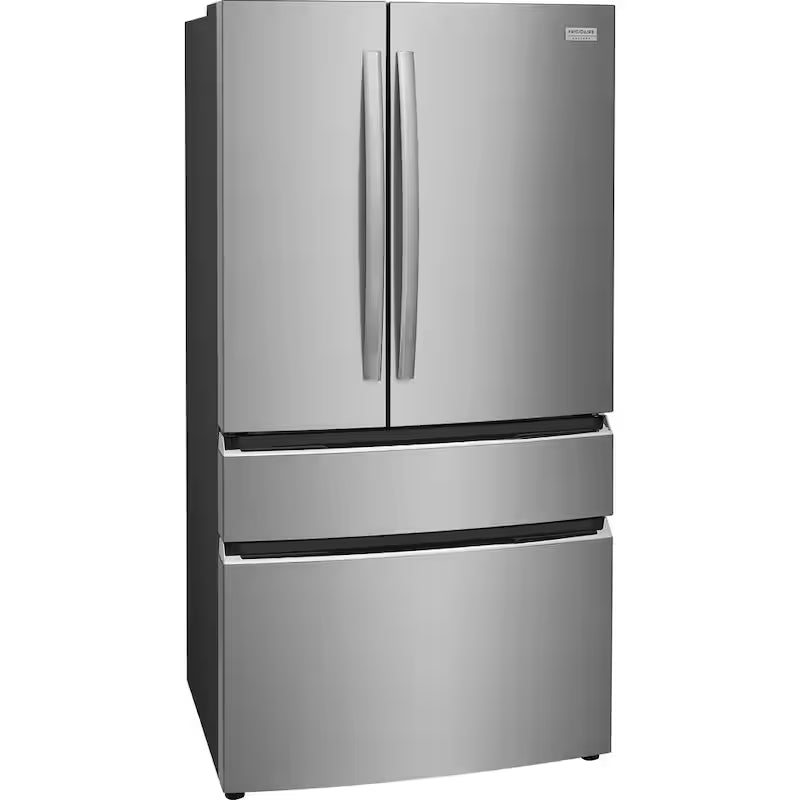 21.4 cu. ft. 4-Door French Door Counter Depth Refrigerator in Stainless Steel O5393