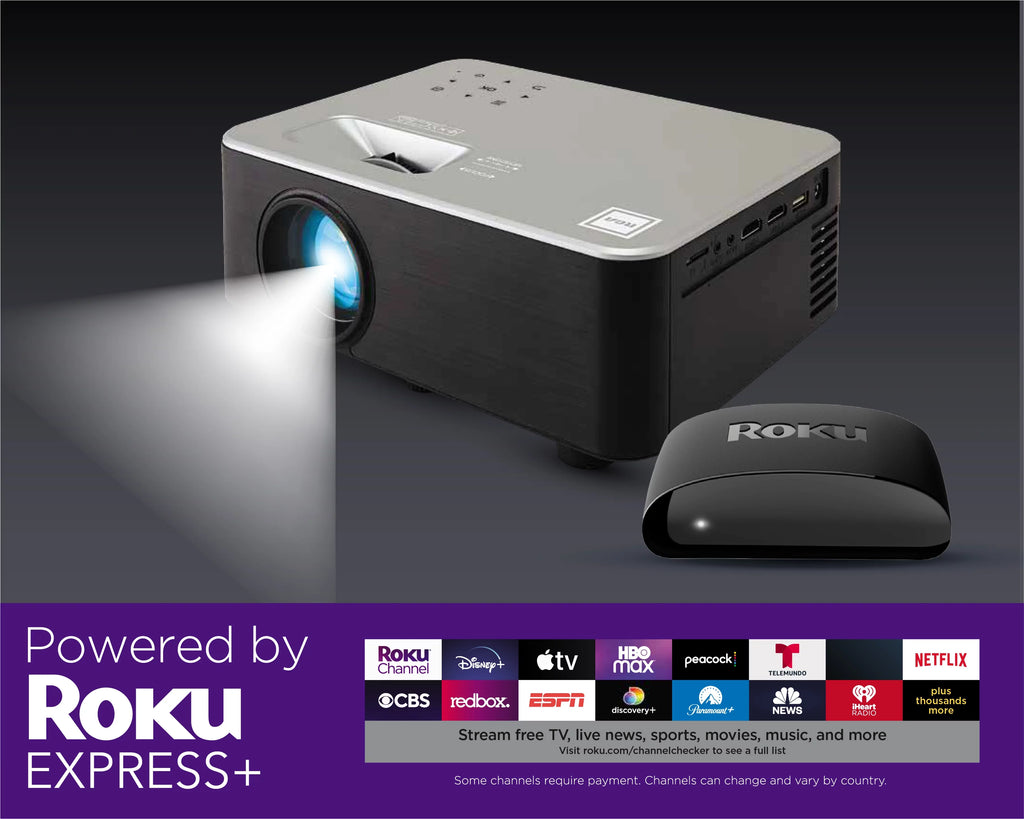 720p Smart Wi-Fi Home Theater Projector U940556