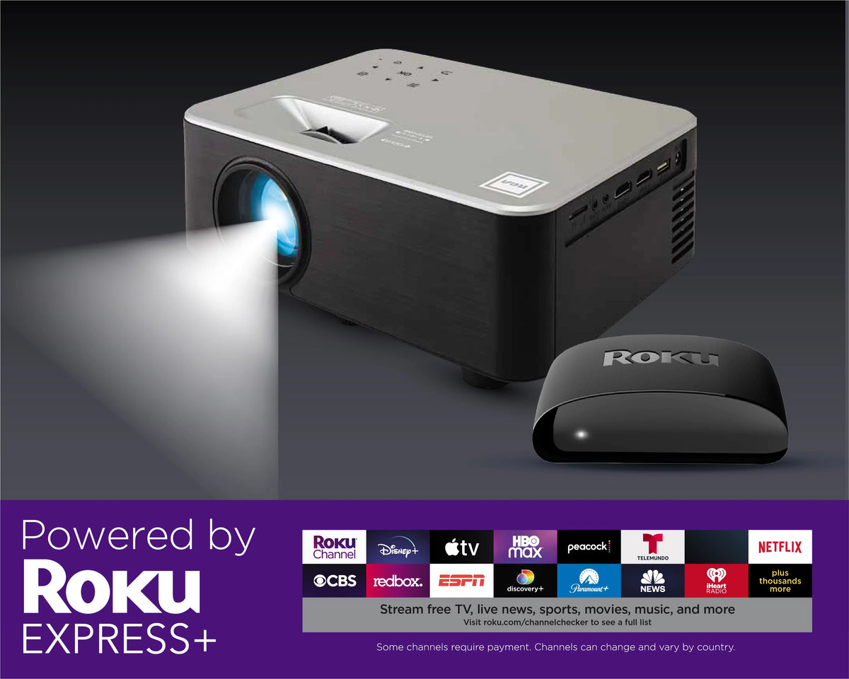 720p Smart Wi-Fi Home Theater Projector U940556