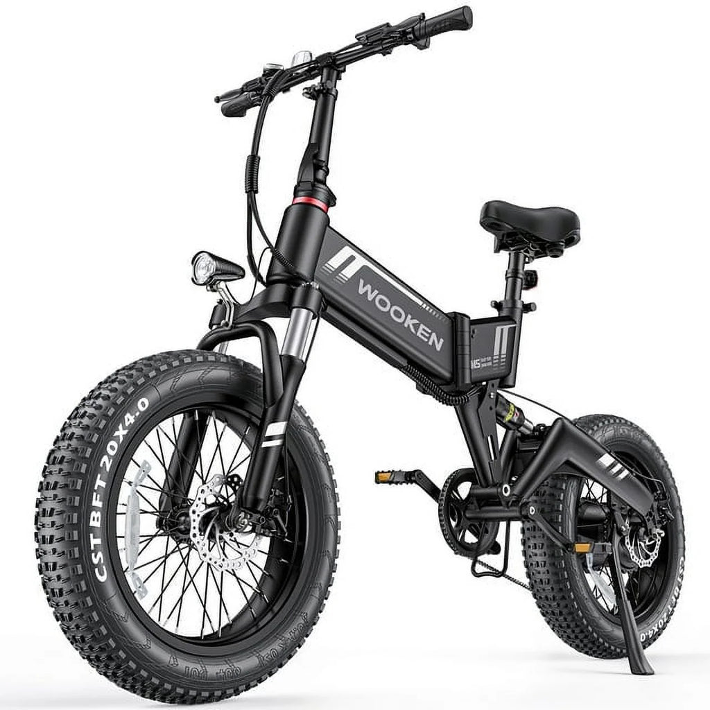 20''X4.0 Fat Tire 500W 20MPH Foldable Electric Bike H422