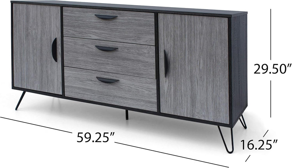 Grey Oak Cabinet R507893