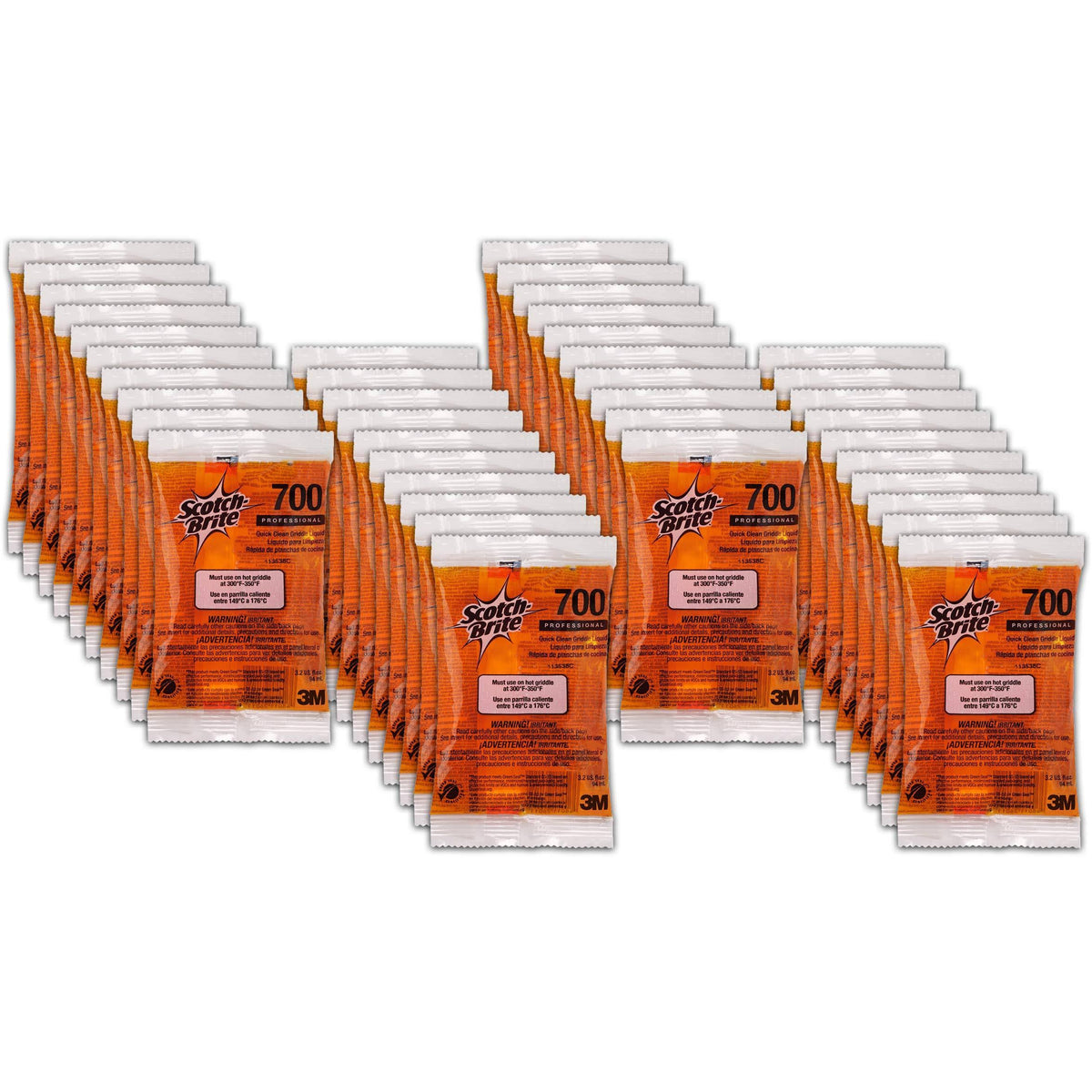 Liquid Griddle Cleaner 3.2-Ounce Packets Case of 40 H2225