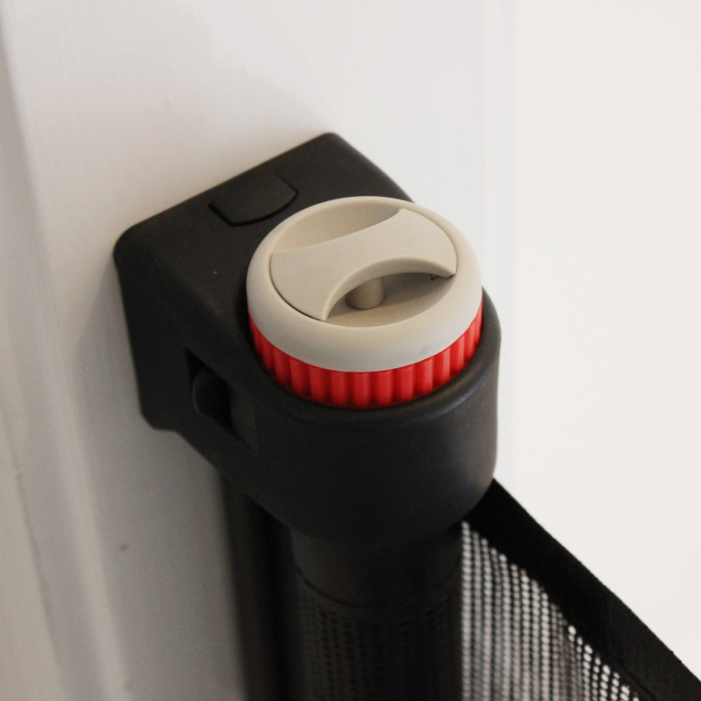 Black Retractable Safety Gate A604287