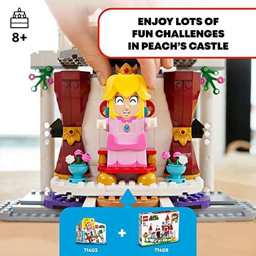 Buildable Game Toy with Time Block Plus Bowser and Toadette Figures R6539