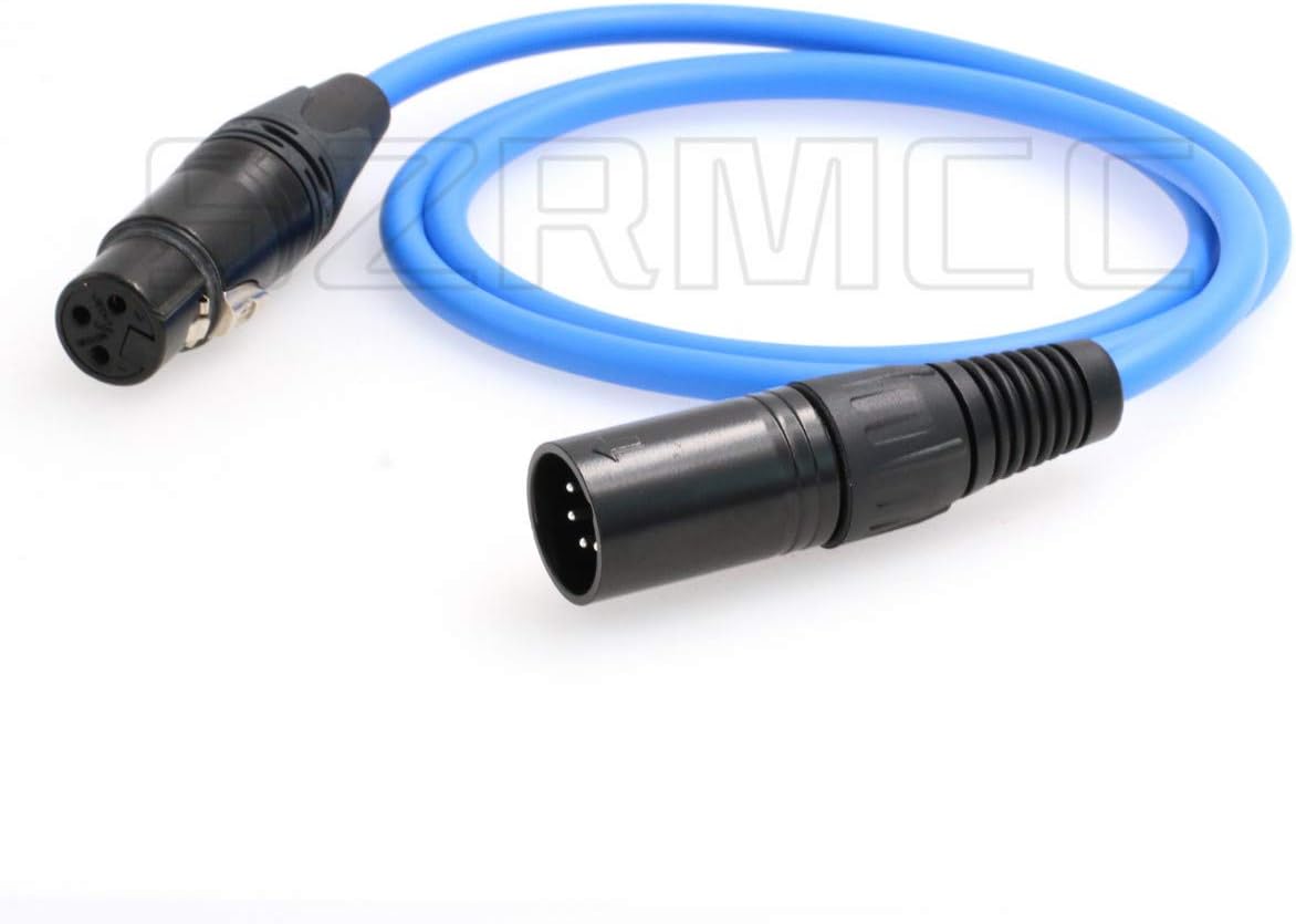XLR 5 Pin Male to XLR 3 Pin Female Audio Cable Pack of 2 A13261