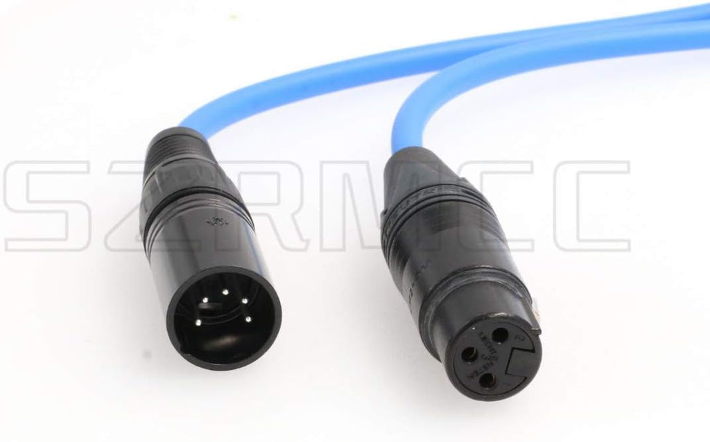 XLR 5 Pin Male to XLR 3 Pin Female Audio Cable Pack of 2 A13261