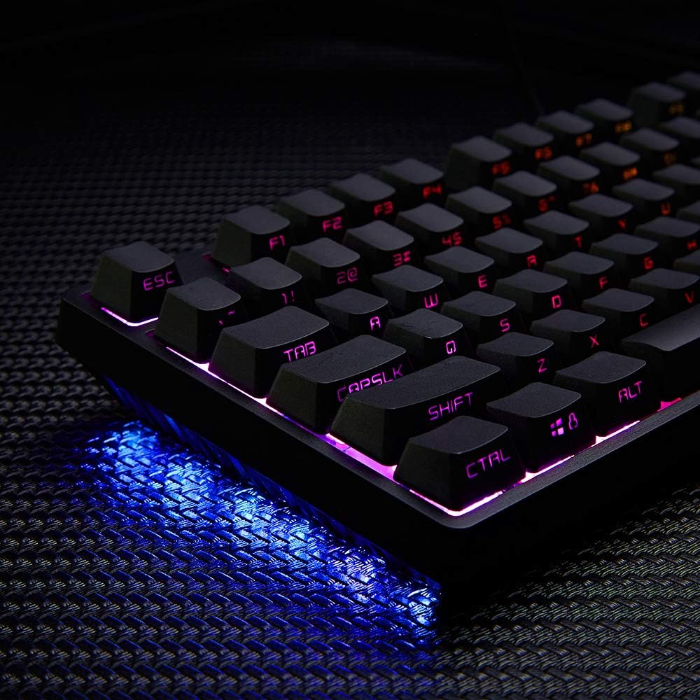 89 Keys Mechanical Gaming Keyboard with Cherry MX Blue Switch E121