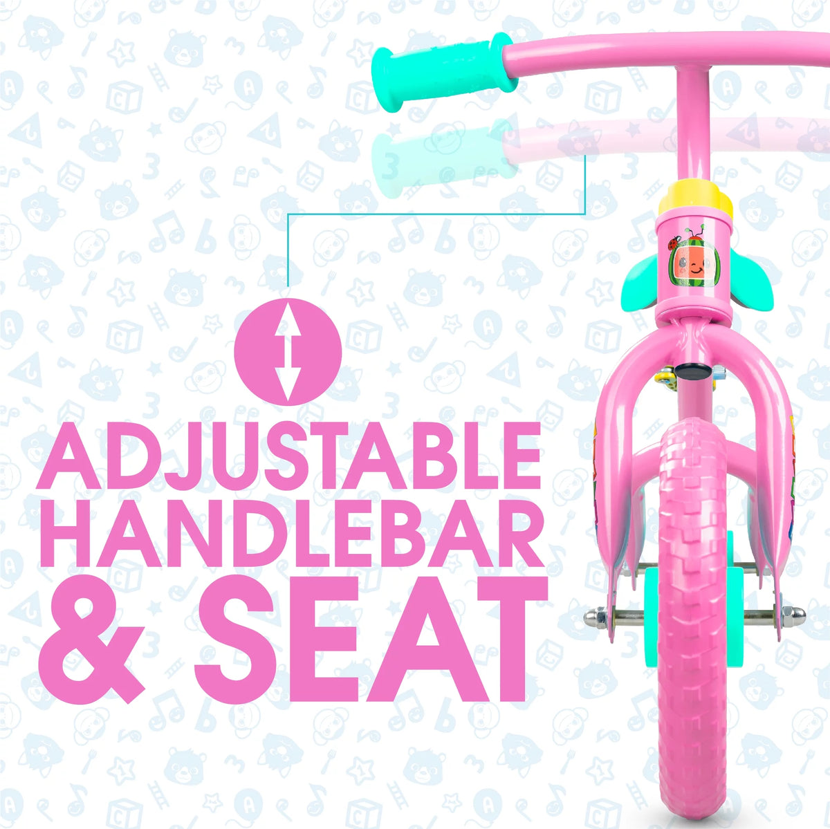 Blue Adjustable Lightweight Toddler Balance Bike K340489