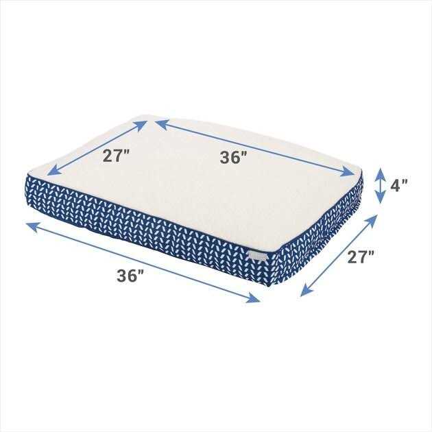 Plush Orthopedic Dog Bed with Removable Cover F90564