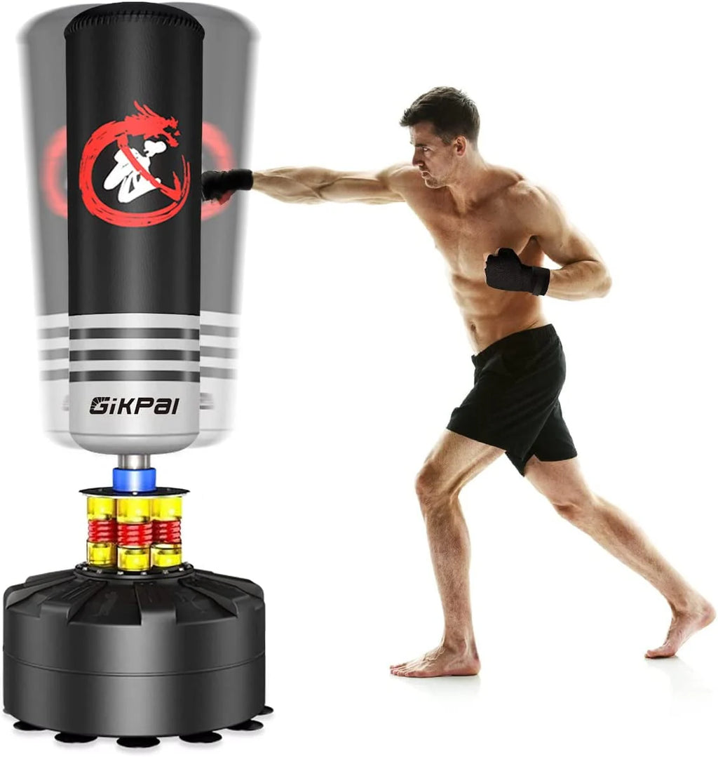 69'' 182lbs Freestanding Punching Bag with Stand R877828