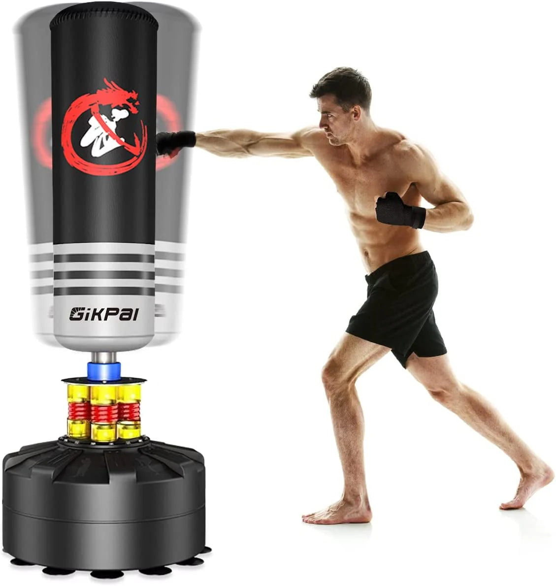 69'' 182lbs Freestanding Punching Bag with Stand R877828