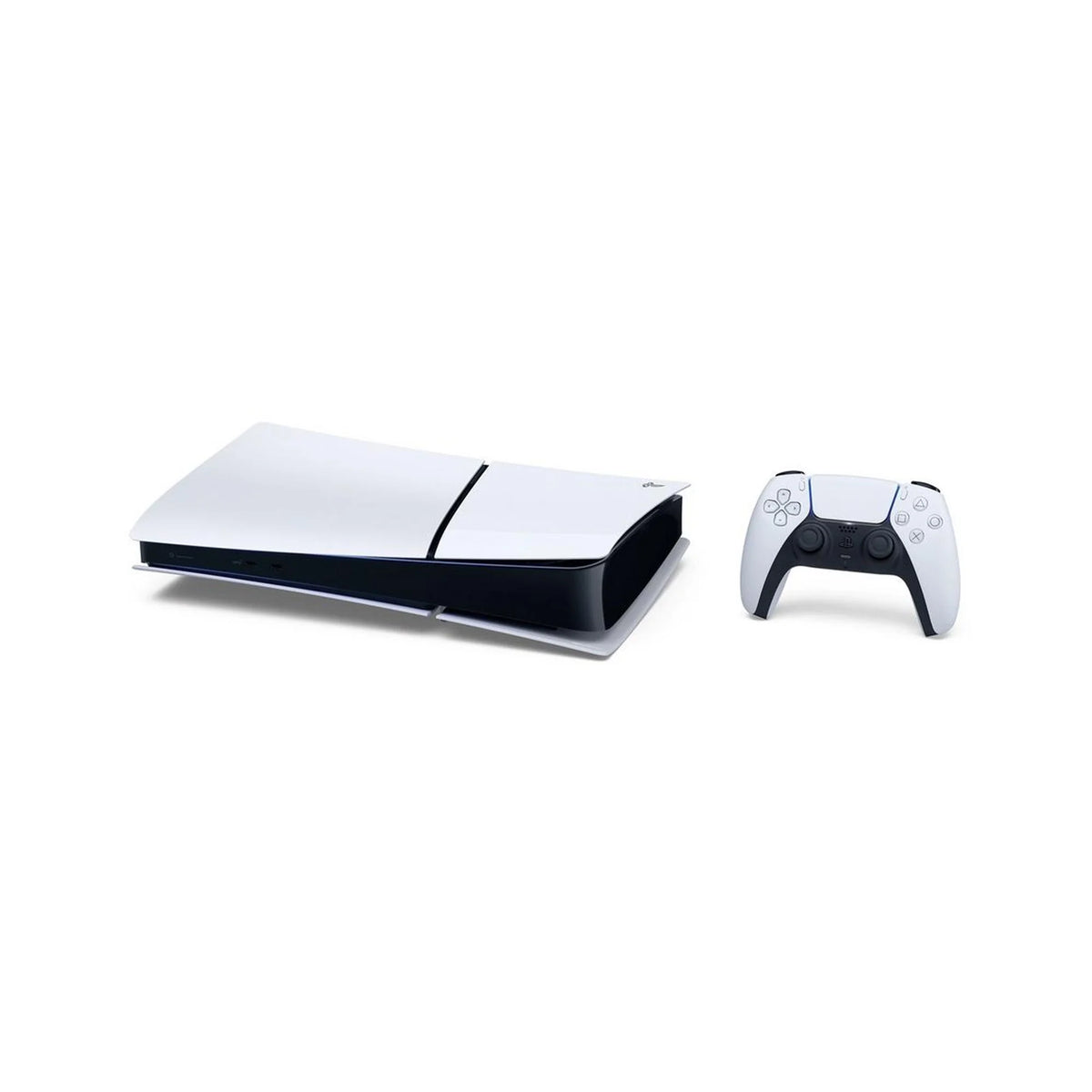 White and Starlight Blue PlayStation 5 Slim Digital Edition 1TB Gaming Console K95509