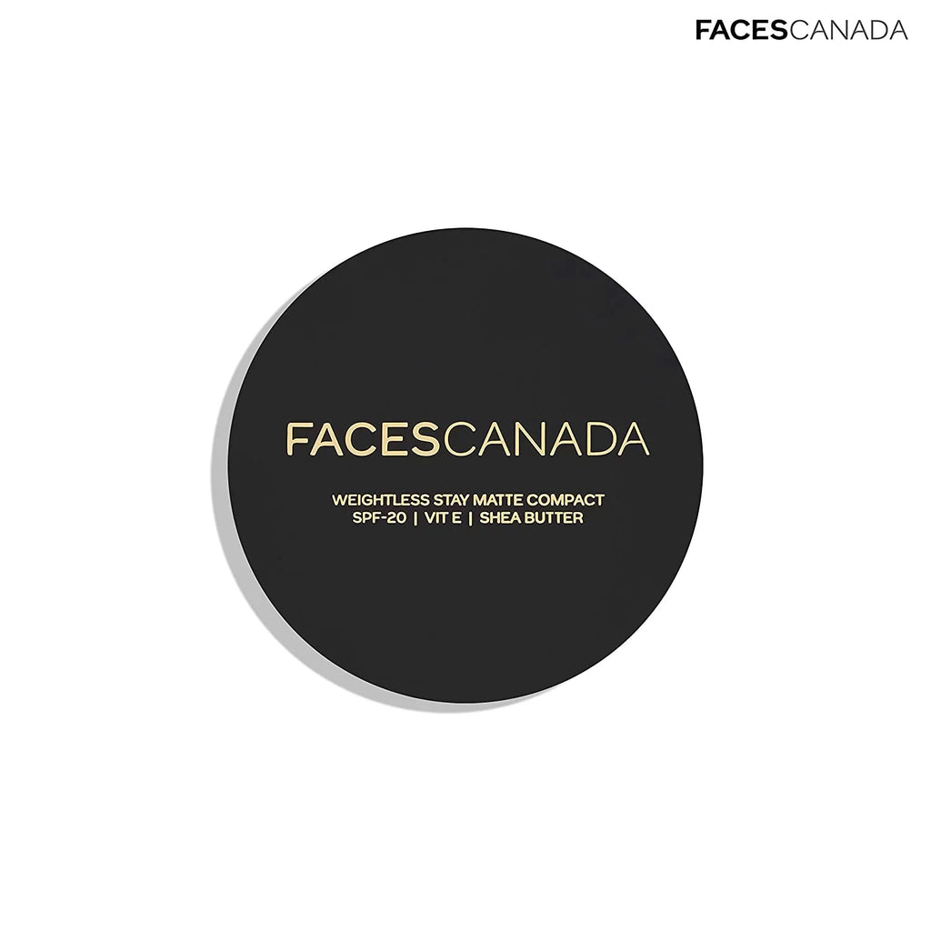 Matte Compact Vitamin E & Shea Butter SPF-20 Ivory 01, 9 g and Matte Finish Foundation Mini Ivory 18 ml C515
