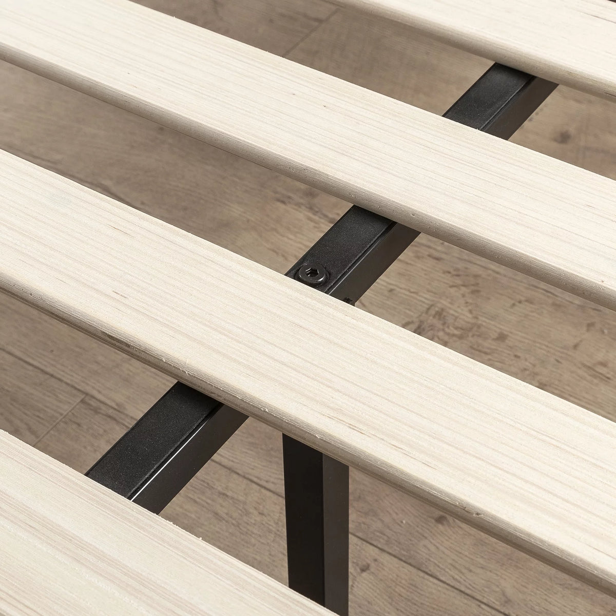 Wood Platform Bed Frame Full S6122