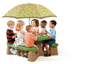 Kids Picnic Table with Umbrella S728