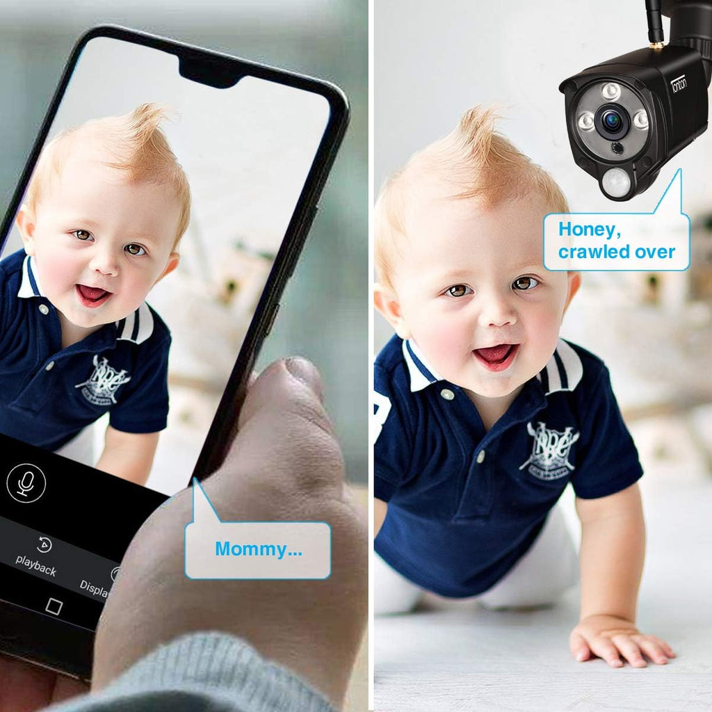 8CH 5MP Wireless Security Camera System with 2TB HDD and 8PCS 3MP Outdoor Bullet Cameras Y90492