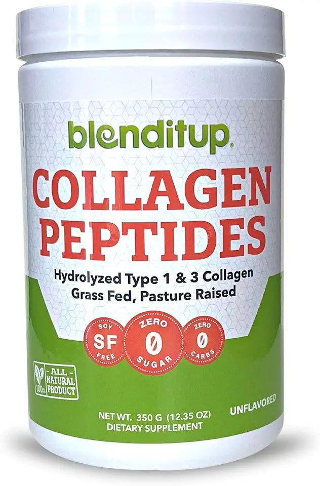 Unflavored Hydrolyzed Type 1 & 3 Collagen Peptides J5514