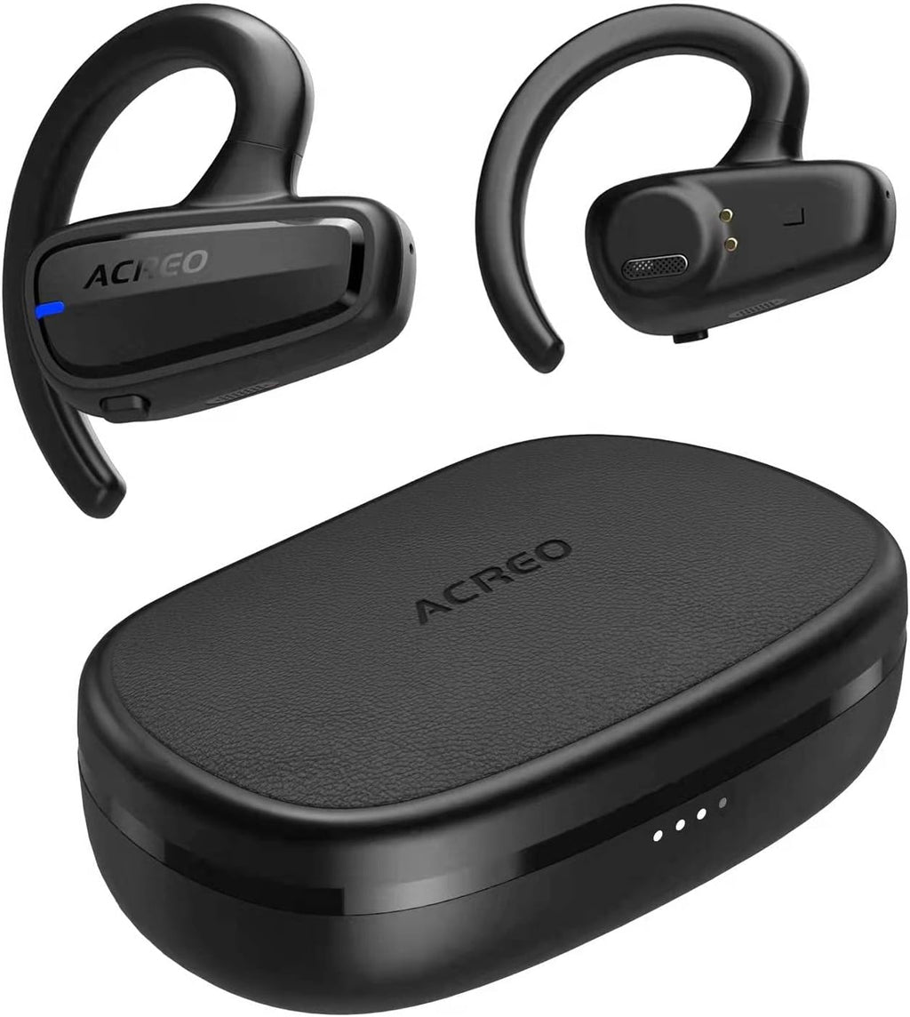 Open Ear Wireless Earbuds with Earhooks, 18 Hours Playtime, IPX7 Waterproof R523