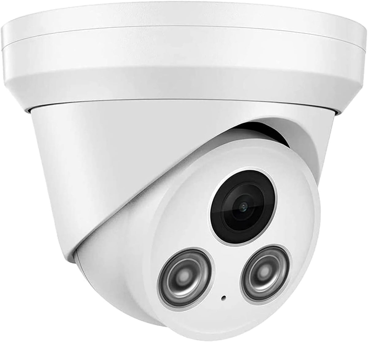 5MP Full-Color PoE IP Outdoor Dome Security Camera with 2.8mm Fixed Lens Q5015