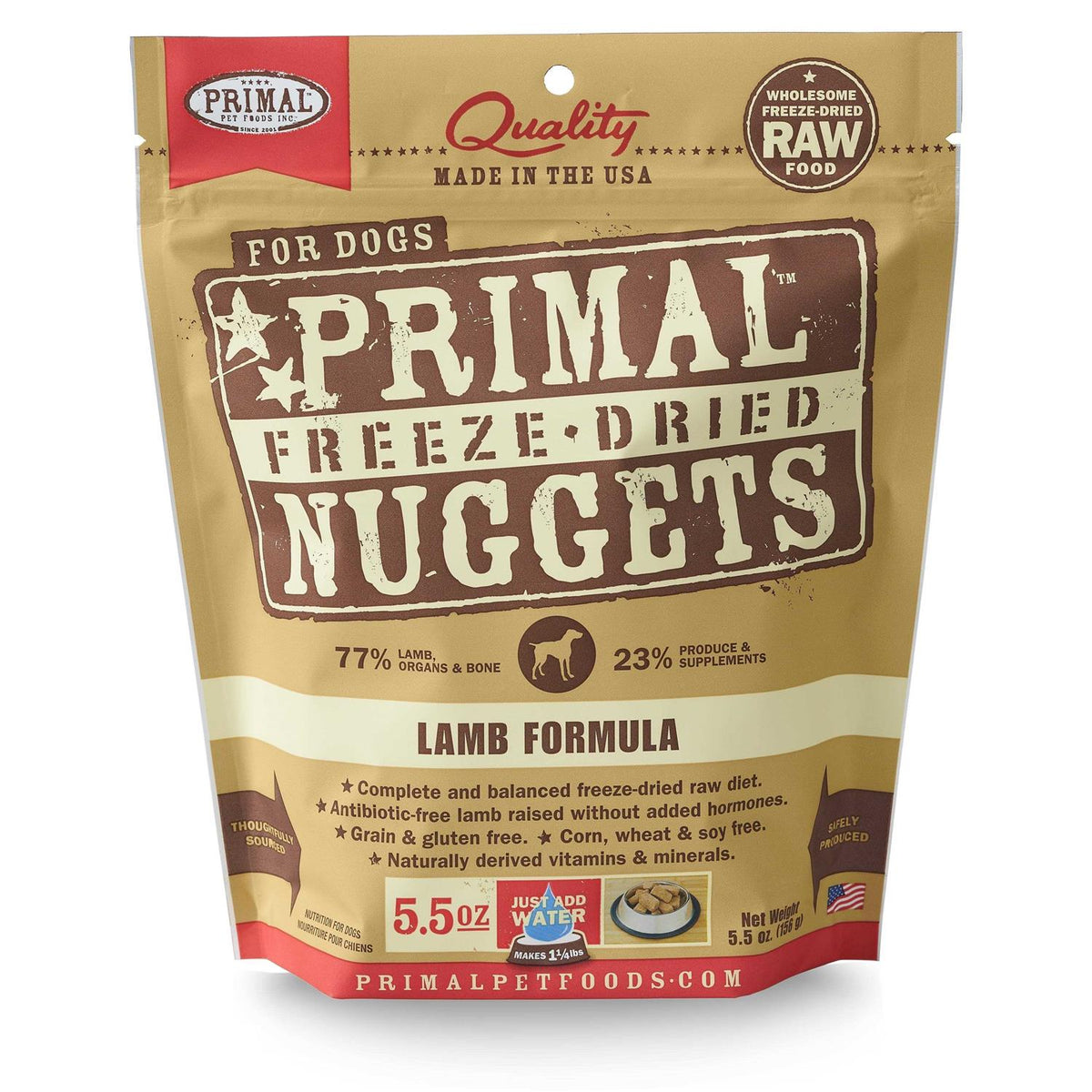Freeze Dried Lamb Dog Food U62437