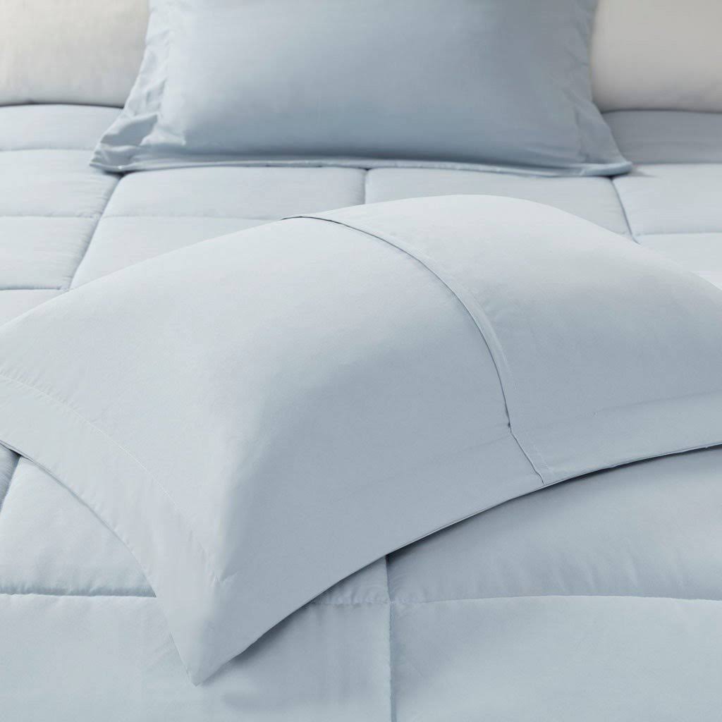 Blue King/Cal King Down Alternative Comforter Mini Set F752